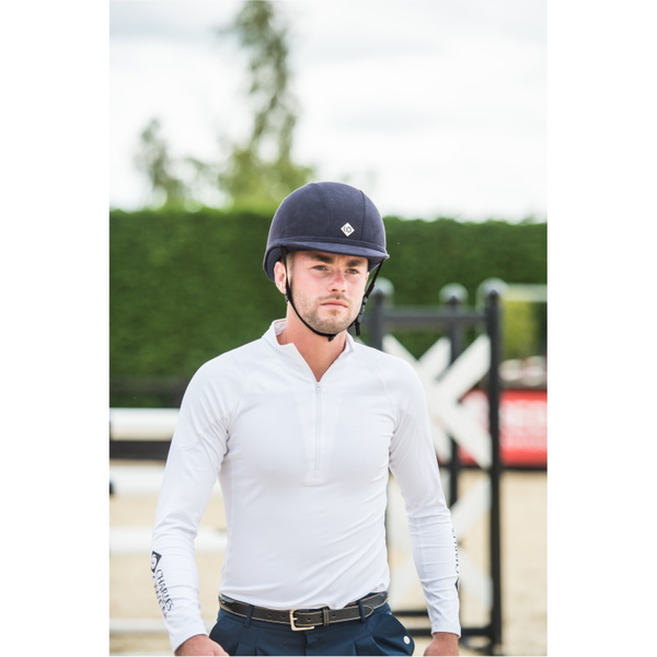 2026 Charles Owen Childrens Riding Hat COCH - Midnight Blue